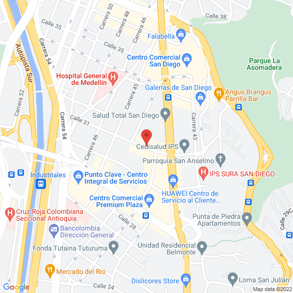 Mapa de Carnicería La Espiga