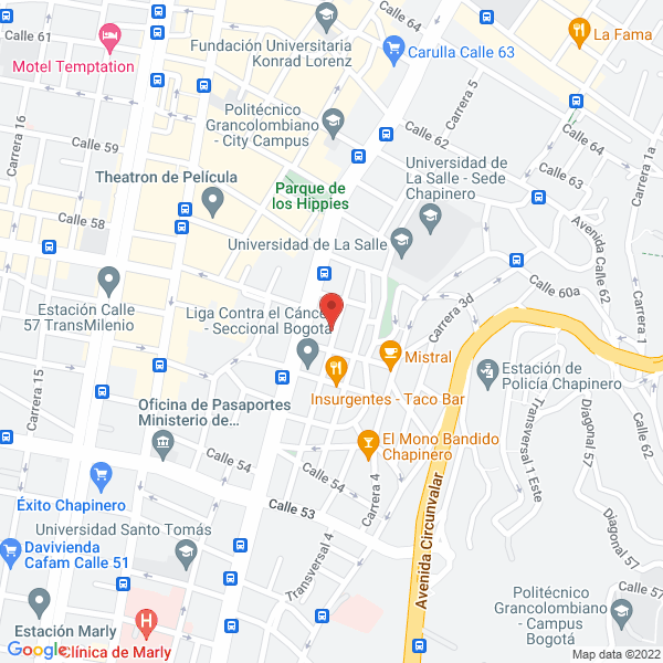 Mapa de Carrusel Kindergarten