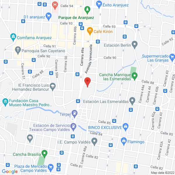 Mapa de Cartonería Alovan