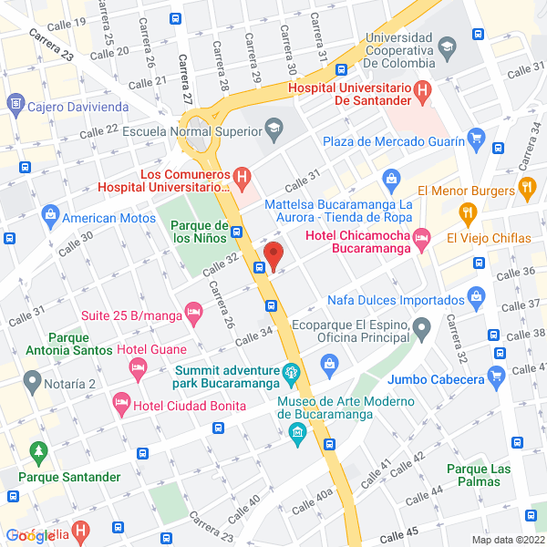 Map of Almacen Galeria Mansion Dorada