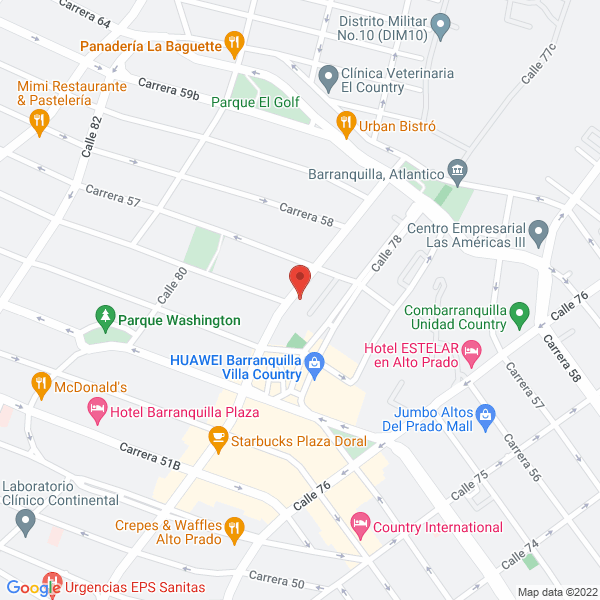 Map of Caprichosa Pizza