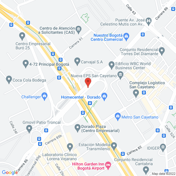 Mapa de Canizales Claudia