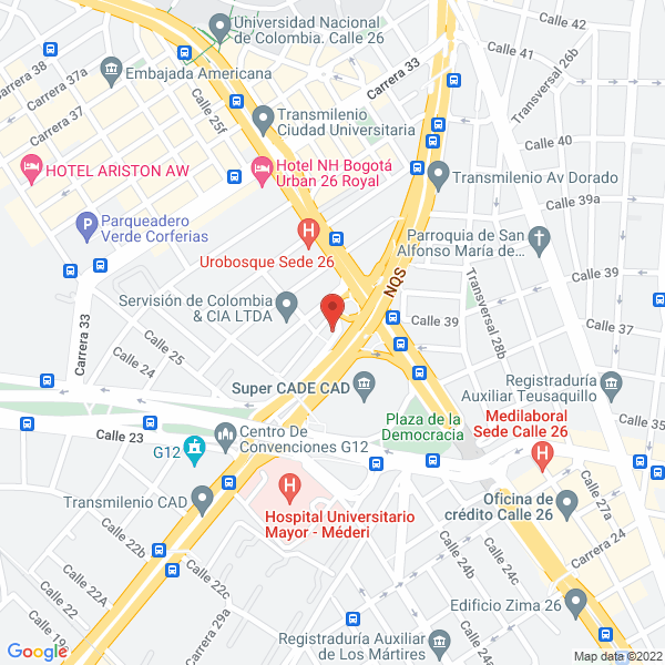 Mapa de Capital Club S.A.S.