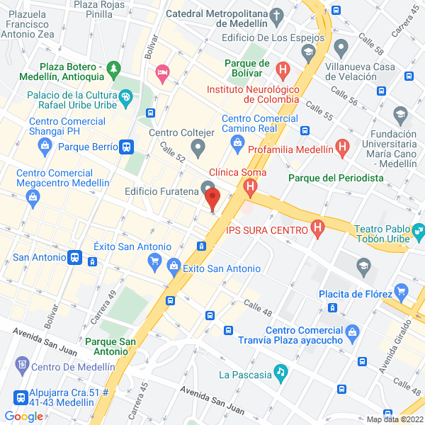Mapa de Capta Datos S.A.S