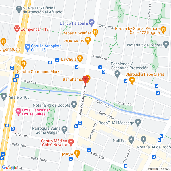 Mapa de Grupo Carbón De Palo Ltda.