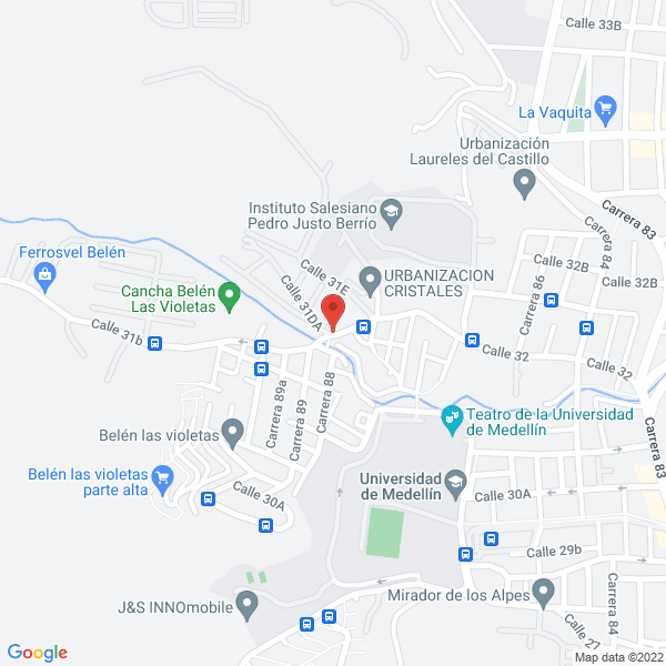 Mapa de Cardenas Abogados