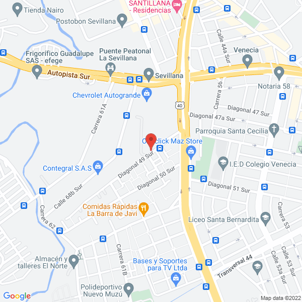 Mapa de Centromotor Av Boyacá