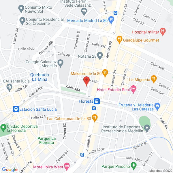 Mapa de Cepilab Ltda.