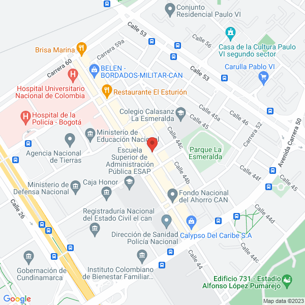 Mapa de Cepillinco
