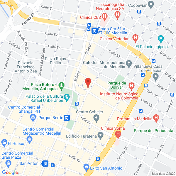 Mapa de Centro Educativo El Rosario De Bello