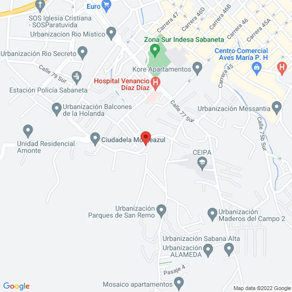 Mapa de Centro Educativo Estrellitas Del Futuro