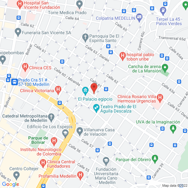 Mapa de Centro Educativo Integral Prados Verdes