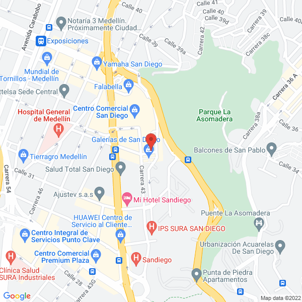 Mapa de Cazuelitas Restaurante