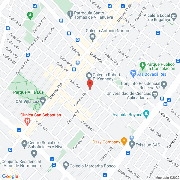 Mapa de Cb Metro Cuadrado