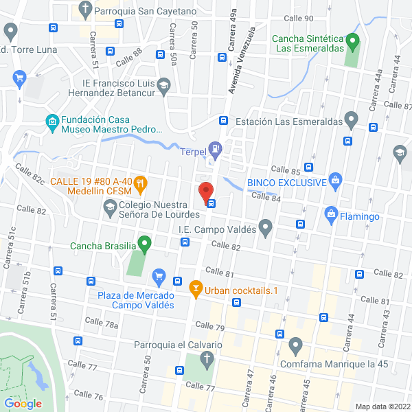Mapa de Cda La 49