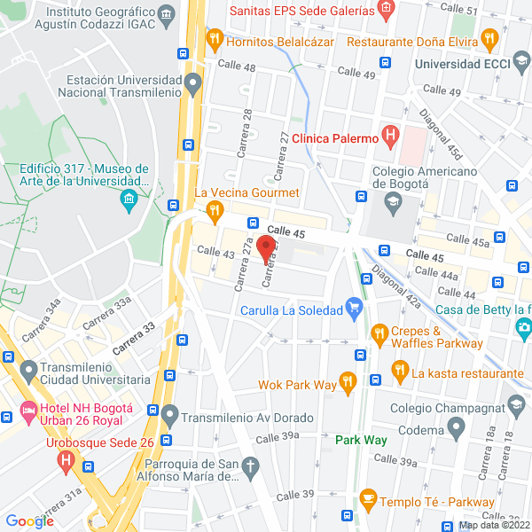 Mapa de Cedesnid