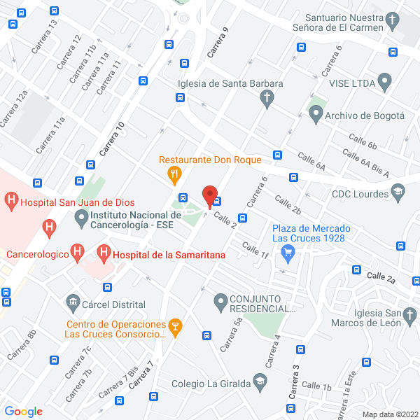 Mapa de Cedimed Centro De Diagnóstico Médico S.A.S
