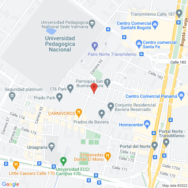 Mapa de Ceinproductos Ltda