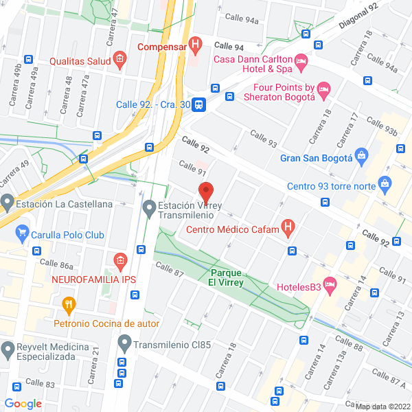 Mapa de Centro Médico De Fertilidad Novafem