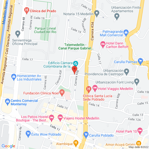 Mapa de Fiestas Y Eventos Catering S.A.
