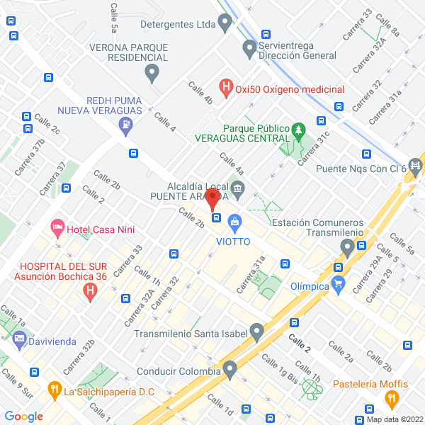 Mapa de Castro A. Nicolás