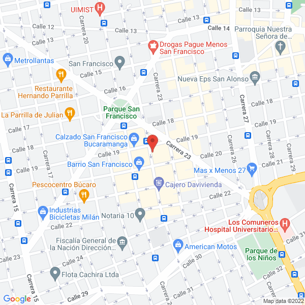 Map of Calzado J.J. D'Fábricas