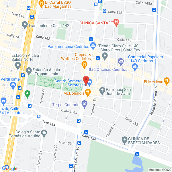Mapa de Calzado Jasbleidy