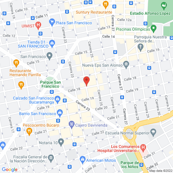 Map of Calzado Karencita
