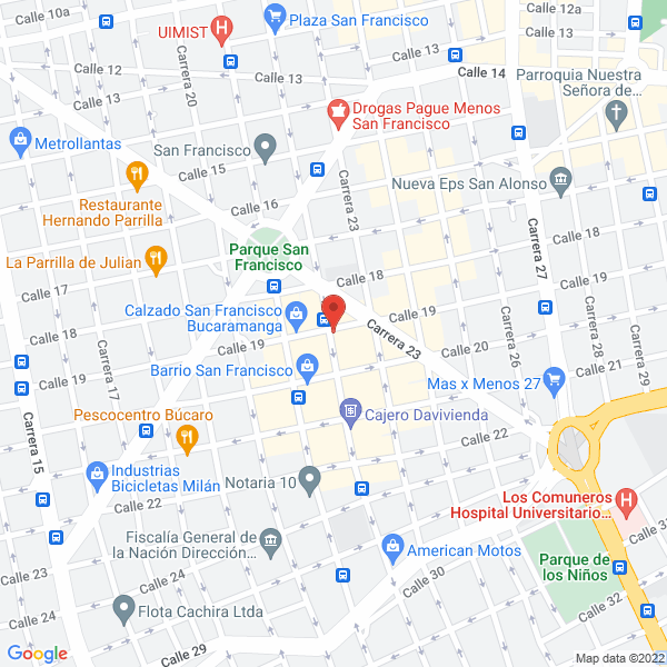 Map of Calzado Leidy D'Y