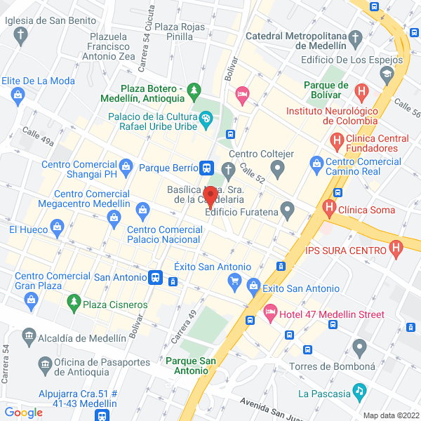 Mapa de Calzado Maxi Moda Alexis