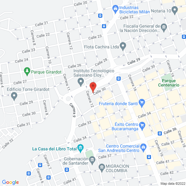 Map of Calzado N & H Moda Y Cuero