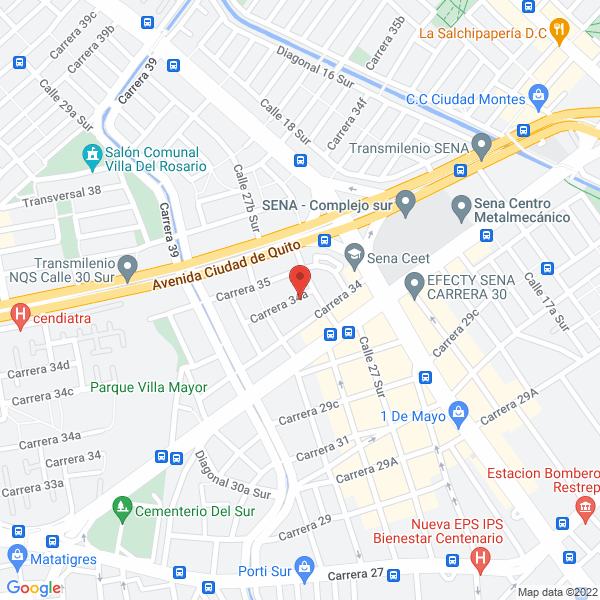Mapa de Calzado San Polos