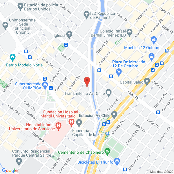 Mapa de Campamentos Y Servicios Petroleros Ltda