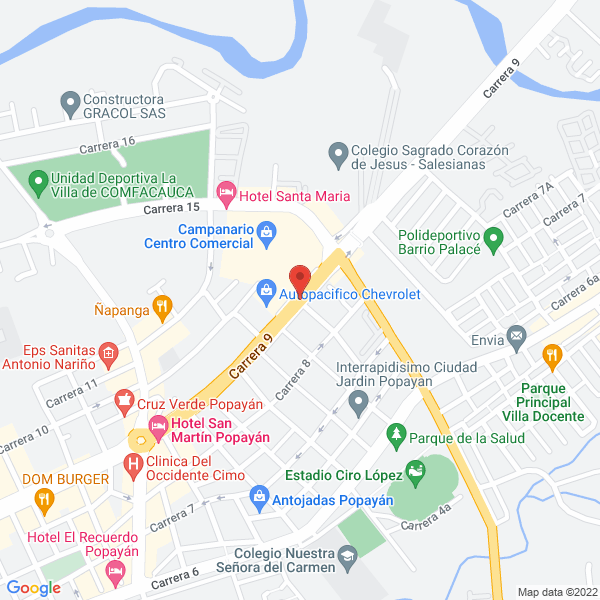 Map of Campanario Centro Comercial