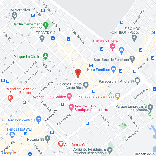 Mapa de Campo De Tejo La Estrella Roja