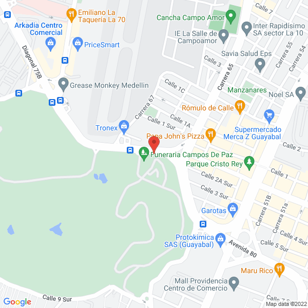 Mapa de Campos De Paz