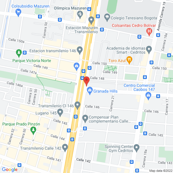 Mapa de Campwater Industries S.A.S.