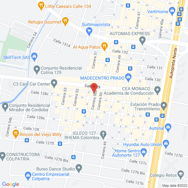 Mapa de Cañadulce Construcciones S.A.S.