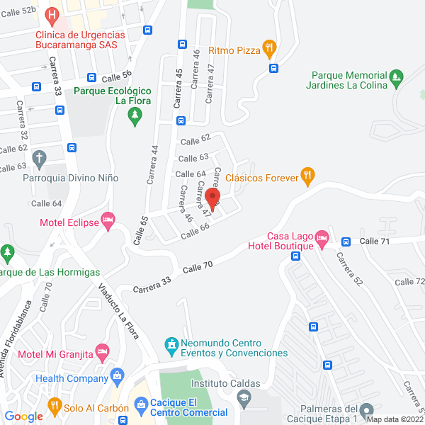 Map of Cañas Serrano Juan José