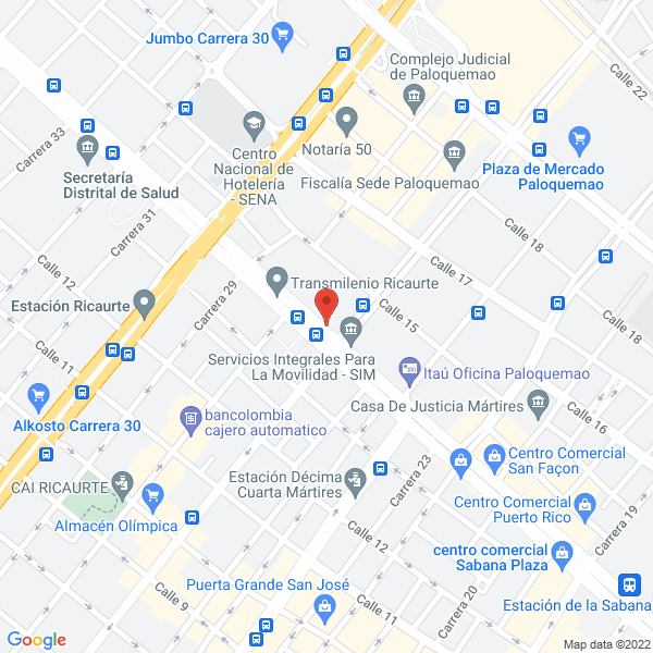 Mapa de Canfi Ltda.