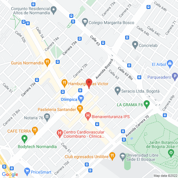 Mapa de Carnes Los Sauces S.A.