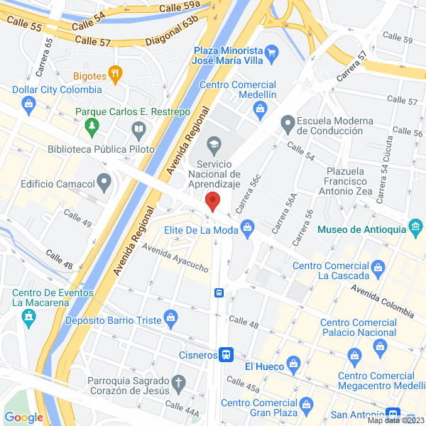 Mapa de Carnes Sebastopol