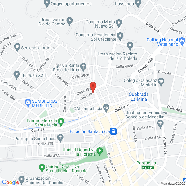 Mapa de Carnicería Córdoba