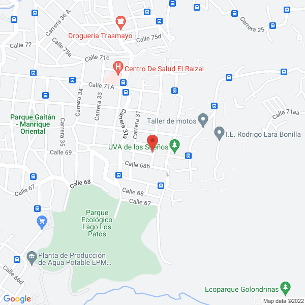 Mapa de Carnicería La 30