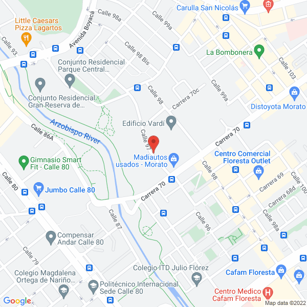 Mapa de Cgo Solutions S.A.S.