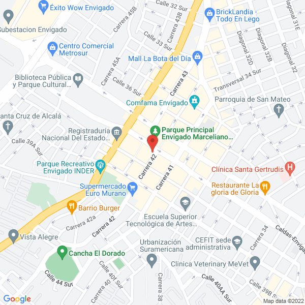 Mapa de Ch Abogados