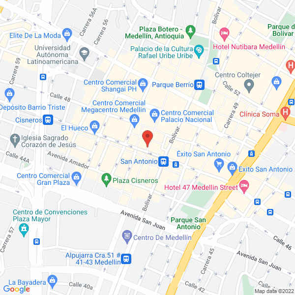 Mapa de Chambao Tejemos Arte
