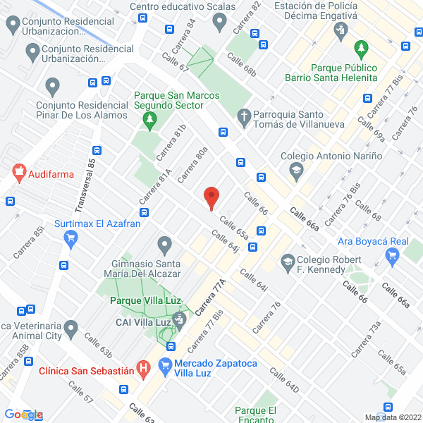 Mapa de Martha Sofía Charry - Quiero Clientes
