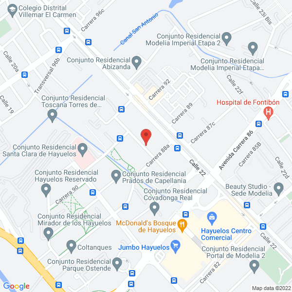 Mapa de Clh Ingeniería Ltda.