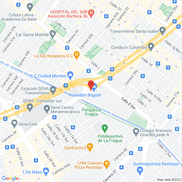 Mapa de Clinica De Especialistas Linea Oral Ltda.